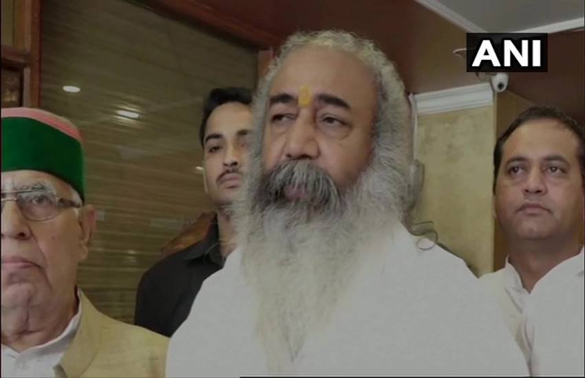 प्रमोद कृष्णम लखनऊ से कांग्रेस के उम्मीदवार हैं। (फोटोः एएनआई)