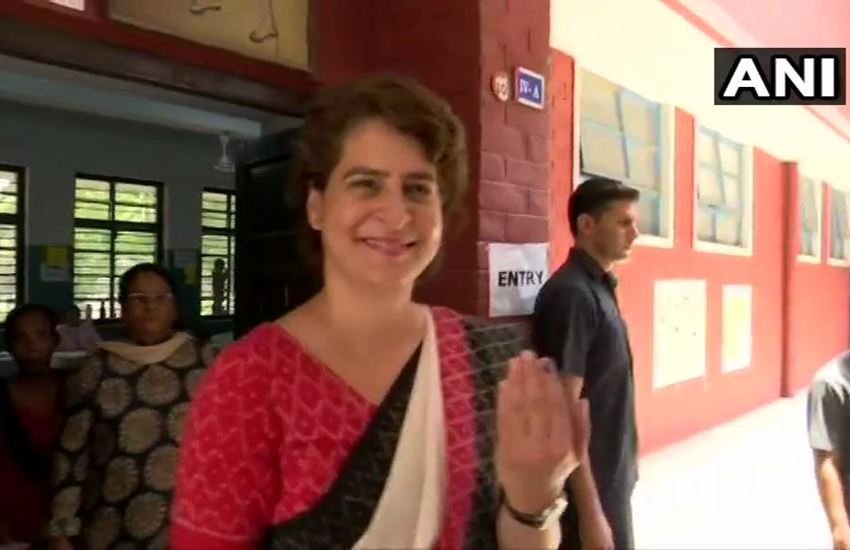 कांग्रेस महासचिव प्रियंका गांधी वाड्रा। फोटो सोर्स : एएनआई
