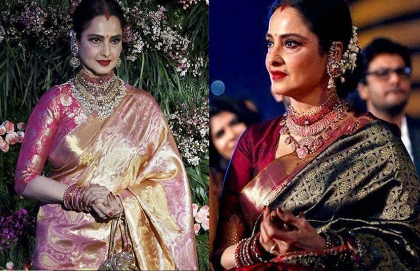 रेखा (Source: Rekha/@rekha_the_actress)