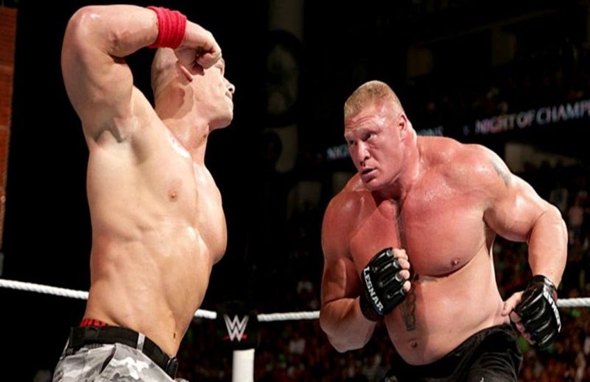 John cena,WWE,Brock Lesnar