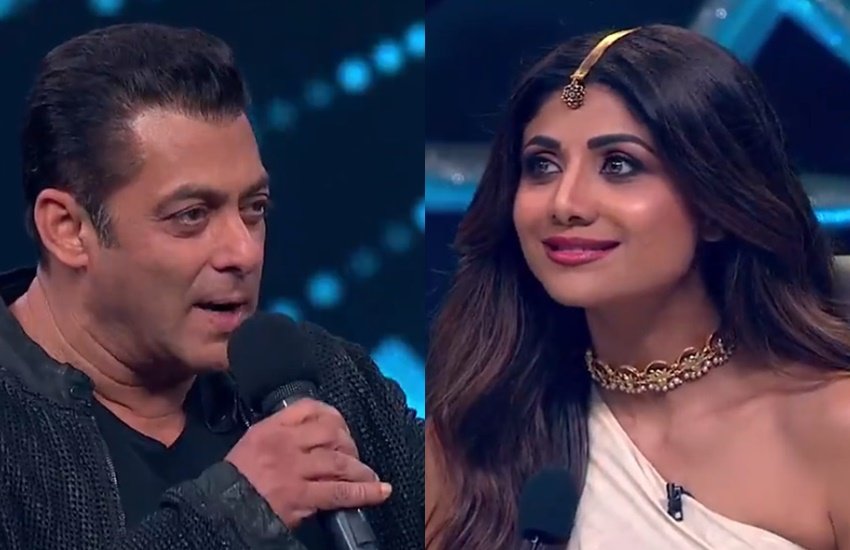 सलमान खान और शिल्पा शेट्टी। (फोटो सोर्स- सोशल मीडिया)