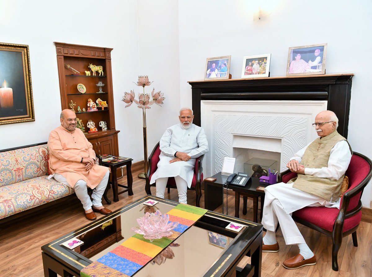 India, India news, India news today, Today news, Google news, Breaking news,Prime Minister of India,Narendra Modi,Murli Manohar Joshi,L. K. Advani,amit shah, elections Results 2019, Modi, Elections photo gallery