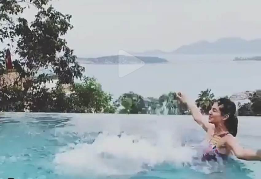 shilpa shetty thailand vacation, shilpa shetty pool picture, shilpa shetty son, viaan raj kundra, shilpa shetty vacation photos, shilpa shetty koh samui, raj kundra, शिल्पा शेट्टी, वैकेशन, वियान