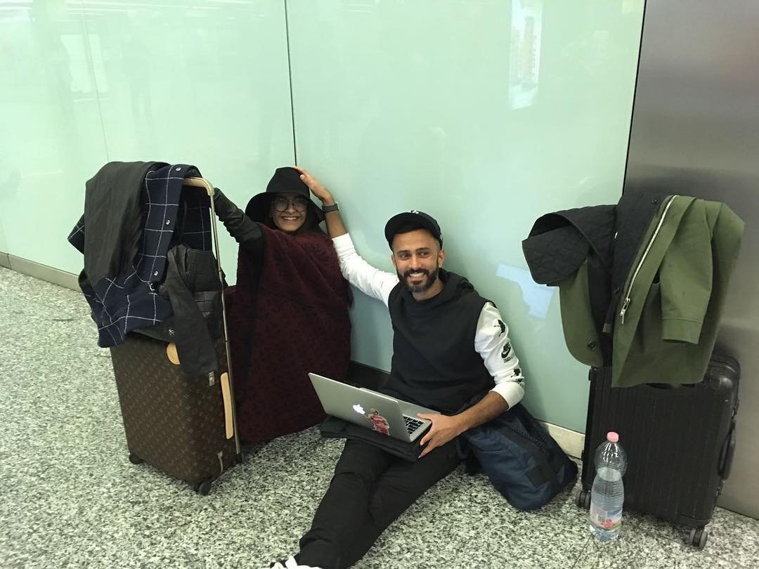 Sonam Kapoor, Anand Ahuja, Sonam Kapoor Anniversary, Anand Ahuja Anniversary, Sonam Anand Pics
