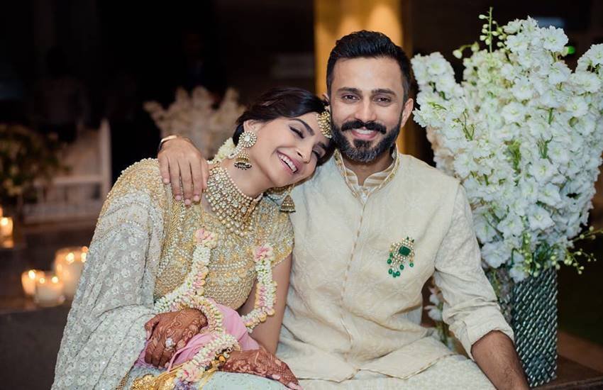 Sonam Kapoor, Anand Ahuja, Sonam Kapoor Anniversary, Anand Ahuja Anniversary, Sonam Anand Pics