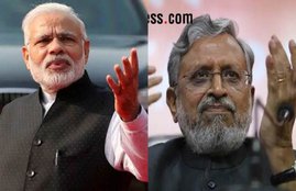 sushil modi with pm modi