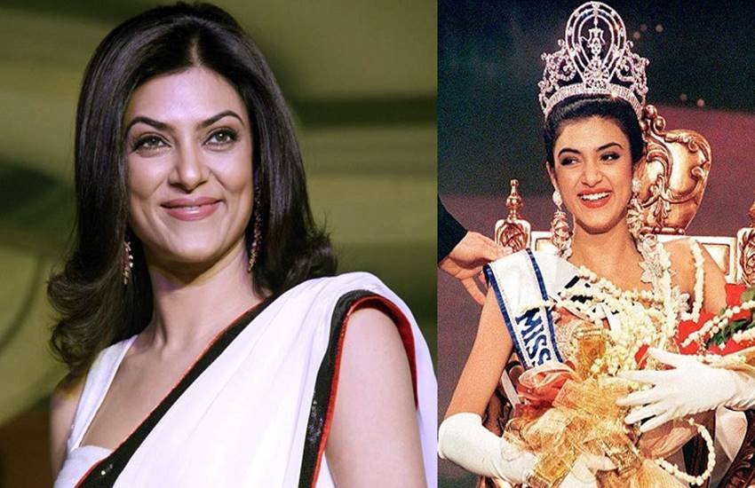 Sushmita Sen completes 25 years of Miss Universe title, Sushmita Sen pics, sushmita sen miss universe title, rohman shawl