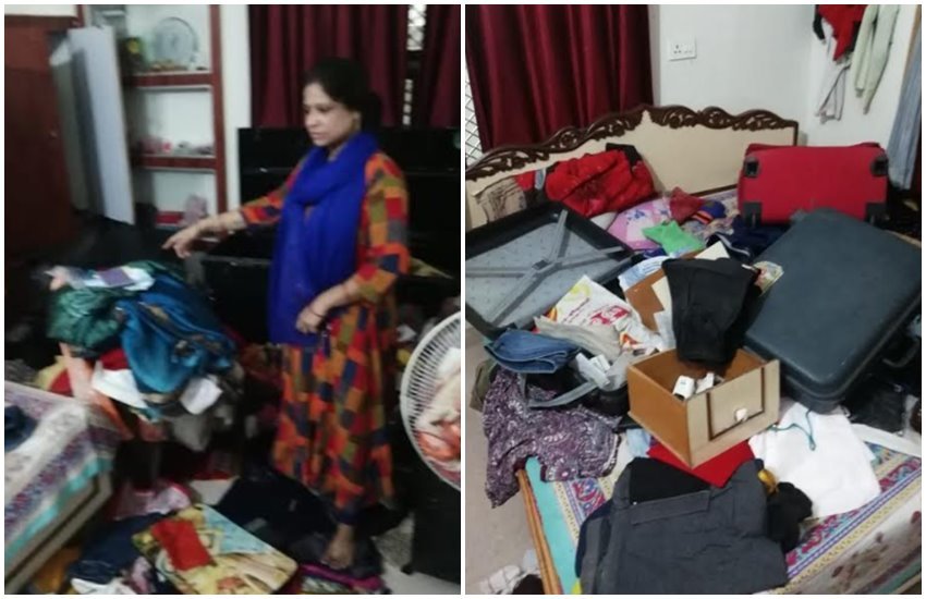 वाराणसी में फौजी के घर चोरी 
फोटो सोर्स- स्थानीय 