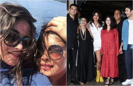 The Sky Is Pink, The Sky Is Pink shooting is wrap up, Priyanka Chopra In The sky is pink, Priyanka chopra and zaira wasim partying harder, priyanka chopra and zaira waseem having fun in party, priyanka get hurt in knees, entertainment news, bollywood news, television news
