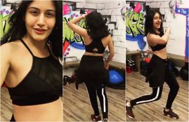 Surbhi Chandna, Surbhi Chandna fans goes crazy, social media users saw Surbhi Chandna doing zumba dance, Surbhi Chandna in sports wear, Surbhi Chandna stylish moves, people talking about great transformation of Surbhi Chandna, Naagin 4 actress urbhi Chandna, entertainment news, bollywood news, television news
