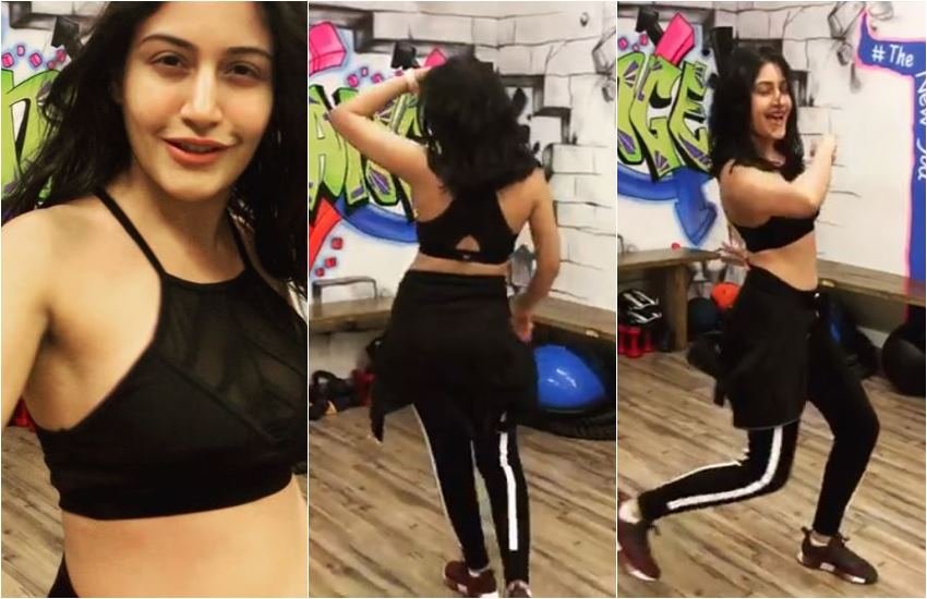 Surbhi Chandna, Surbhi Chandna fans goes crazy, social media users saw Surbhi Chandna doing zumba dance, Surbhi Chandna in sports wear, Surbhi Chandna stylish moves, people talking about great transformation of Surbhi Chandna, Naagin 4 actress urbhi Chandna, entertainment news, bollywood news, television news