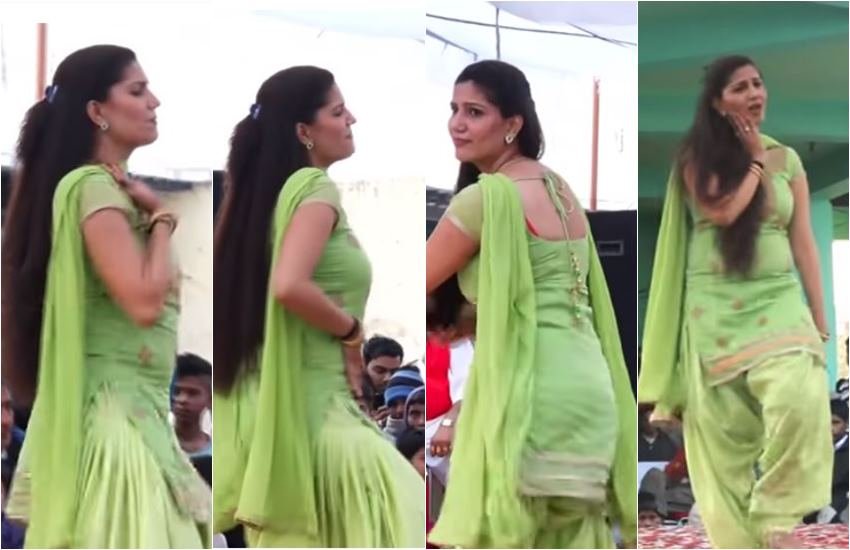 हरियाणवी गाने पर थिरकतीं सपना चौधरी