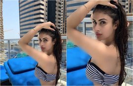 Mouni Roy, Mouni Roy, Mouni Roy shared picture with Bikini, Mouni In Bikini, Social Media Users trolled Naagin 3 Fame Actress, Naagin 3 Fame Actress Mouni Roy, Bollywood news, Television news, entertainment news