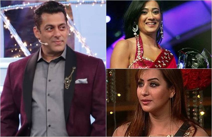 सलमान खान और बिग बॉस के अलग अलग सीजन की विनर रह चुकीं श्वेता तिवारी और शिल्पा शिंदे