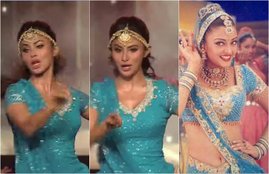 Mouni Roy Dancing In Aishwarya Rai song, Nimbuda Nimbuda Aishwarya Rai Bachchan Song, Aishwarya RAI bACHCHAN, ENTERTAINMENT NEWS, Mouni Roy, Dancer Mouni ROY, fans comparing naagin 3 actress Mouni Roy to Aishwarya Ria, entertainment news, bollywood news, television news