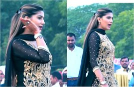 Sapna Choudhary, Sapna Choudhary, Haryanvi Dancer Sapna Choudhary, Sapna Choudhary Dancing in Haryanvi song, Sapna Dancing in Black Suit, Sapna Choudhary fans says looking killer, lot of reactions came for sapna Chodhary, Sapna choudhary song Download, sapna choudhary dance video, sapna choudhary mp3 song download, entertainment news, bollywood news
