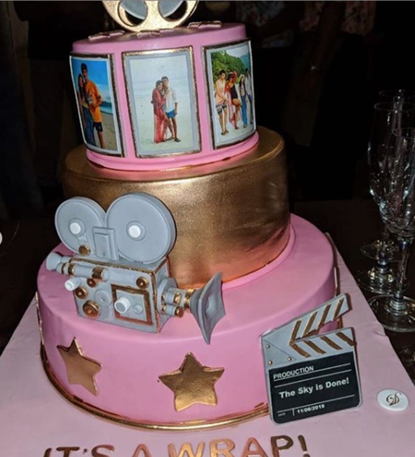The Sky Is Pink, The Sky Is Pink shooting is wrap up, Priyanka Chopra In The sky is pink, Priyanka chopra and zaira wasim partying harder, priyanka chopra and zaira waseem having fun in party, priyanka get hurt in knees, entertainment news, bollywood news, television news