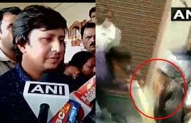 Akash Vijayvargiya, BJP MLA, Indore, Cricket Bat, Bat, Thrash, Municipal Corporation Officer, MCD Officer, Video, Indore, MP, Anti-Encroachment Drive, Indore News, MP News, State News, Trending News, Hindi News