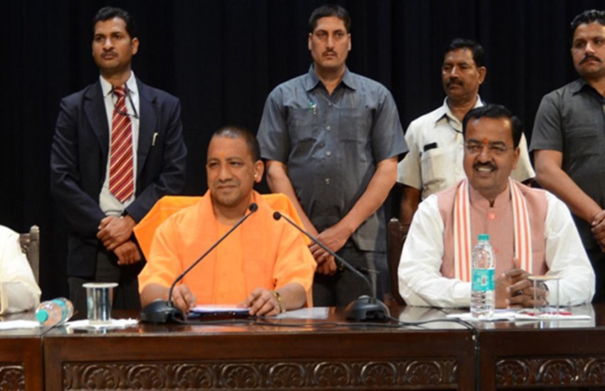 उत्तर प्रदेश के सीएम योगी आदित्यनाथ 
फोटो सोर्स- @WeUttarPradesh/ट्विटर 

