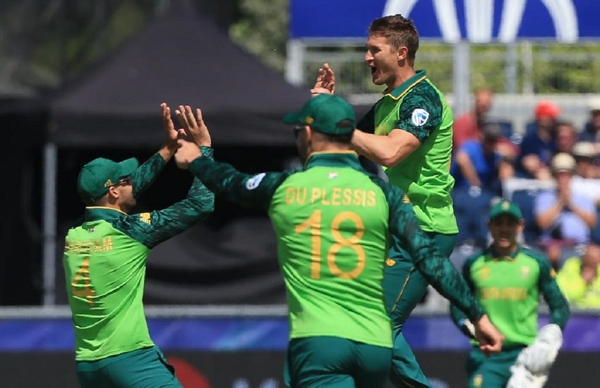 world cup 2019: दक्षिण अफ्रीका ने श्रीलंका को 9 विकेट से हराया। (icc/twitter)