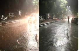delhi, weather, rain