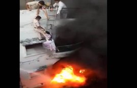 FIRE accident