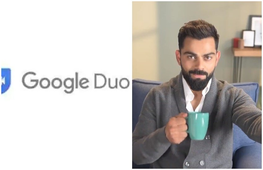 Virat kolhi, Google Duo, team india,
