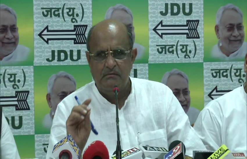 जदयू के महासचिव केसी त्यागी। (Photo: ANI)