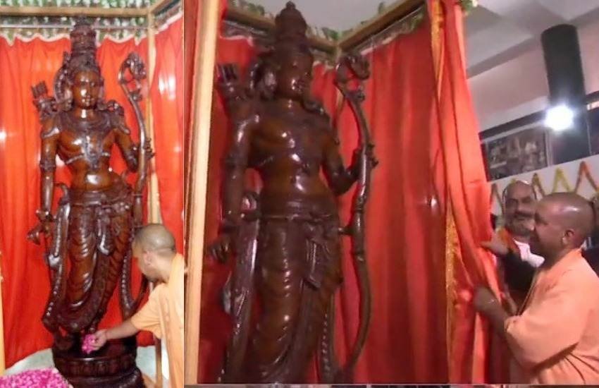 Shri Ram, Lord Ram, Ram Statue, Ram Idol in Ayodhya, Kodamb Ram, Wooden Ram Statue, Ayodhya Shodh Sansthan, Ayodhya, UP, Uttar Pradesh, Yogi Adityanath, CM, BJP, Shri Ram News, Ayodhya News, UP News, State News, India News, National News, Hindi News