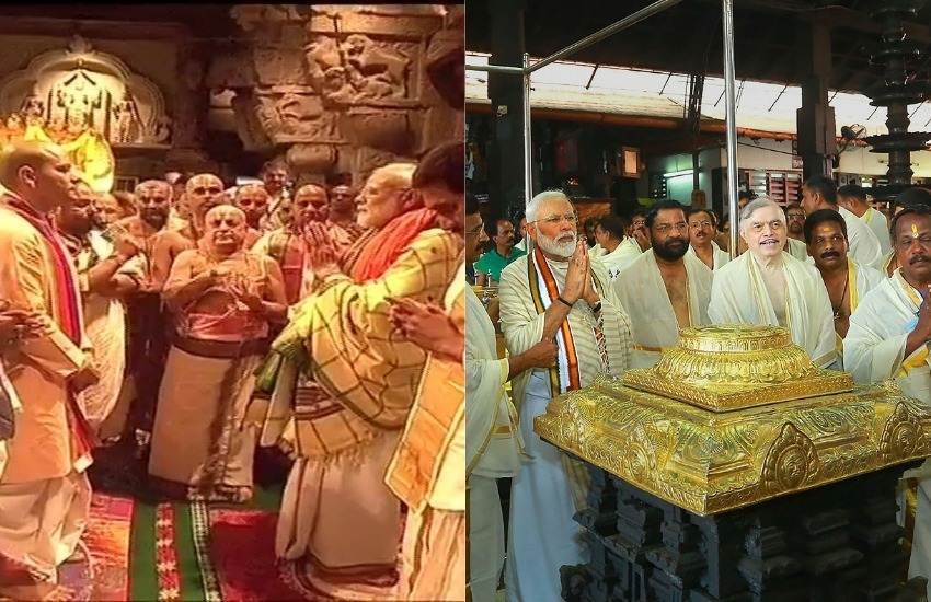 Narendra Modi, BJP, NDA, PM, Plan South, South India, Kerala, Tamil Nadu, Andhra Pradesh, Saffron, Hindutva, Soft Hindutva, Amit Shah, New Delhi, Jaganmohan Reddy, YSR Congress, Lord Venkateshwara, Tirumala Temple, Andhra Pradesh, Lotus Flowers, Lord Krishna Temple, Guruvayur, Thrissur, State News, South India News, PM Modi News, BJP News, India News, National News, Hindi News