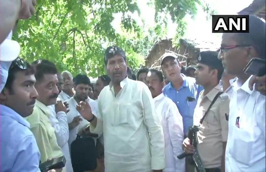 बिहार के हाजीपुर से लोजपा सांसद पशुपति कुमार पारस। (Photo: ANI)