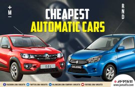 cheapest automatic cars in india, best automatic cars under 6 lakh in india, maruti celerio automatic price, renault kwid automatic price, tata tiago automatic variant price, hyundai santro automatic variant price, bset automatic hatchback cars in india