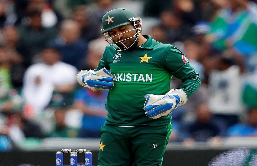 World cup 2019: पाकिस्तान टीम के कप्तान सरफराज़ अहमद। Images via Reuters/Andrew Boyers