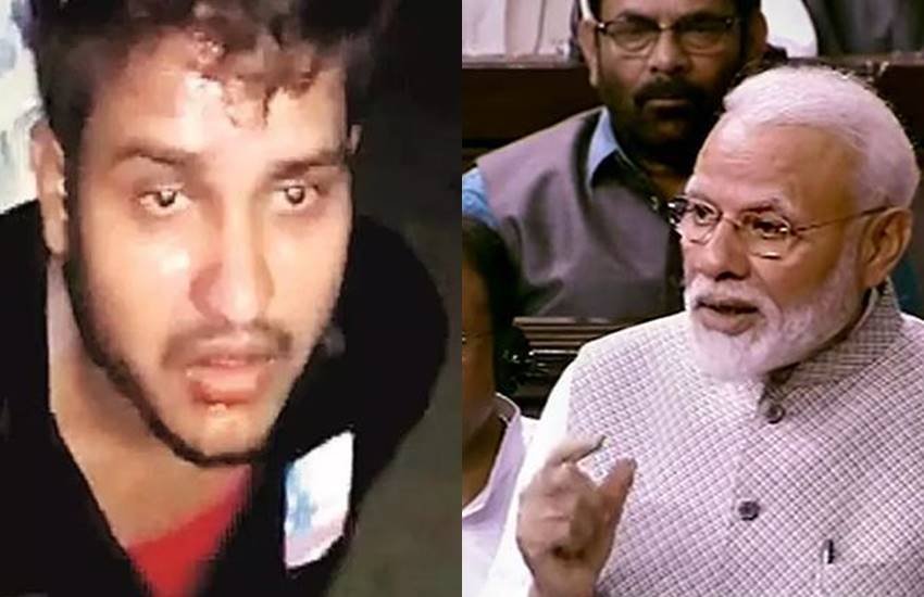 झारखंड के एक गांव में तबरेज अंसारी को खंभे से बांध कर पीटा अज्ञात भीड़ ने और पीटने वालों ने उससे बार-बार ‘जय श्रीराम’ और ‘जय हनुमान’ कहलवाया।
