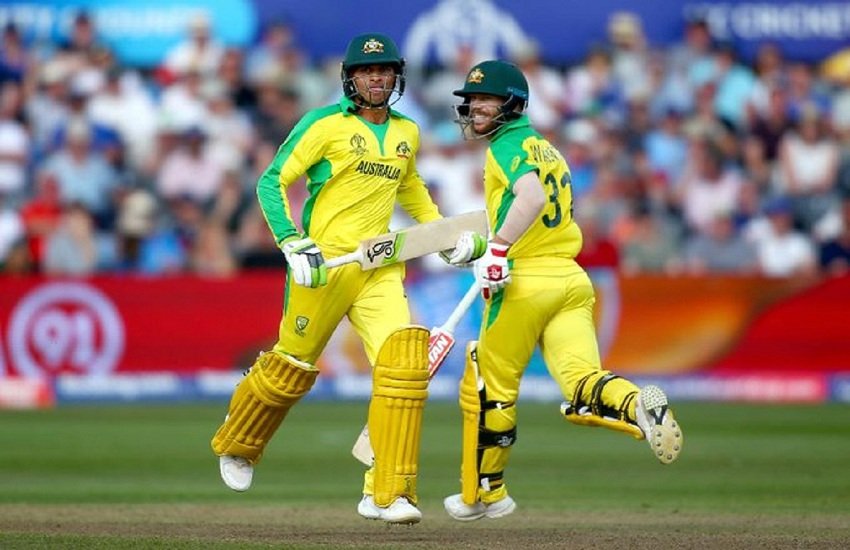 World cup 2019: वार्नर और फिंच ने दिलाई ऑस्ट्रेलिया को शानदार जीत। (pc - worldcup/twitter)