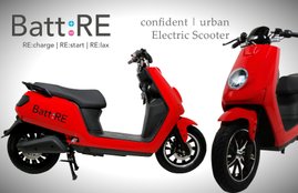 BattRE electric scooter launch, BattRE electric scooter price, BattRE electric scooter features, BattRE electric scooter range, BattRE electric scooter charging, best electric scooter in india