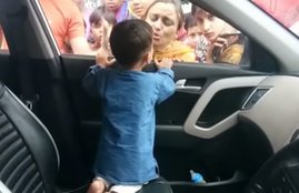 child gets locked in car, kid gets locked in car, died in locked car, man died in locked car, death due to locked car ac, video, shocking video