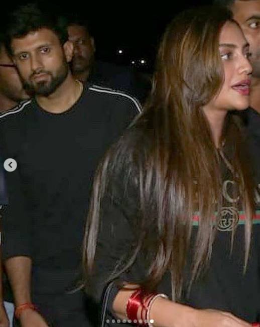 Nusrat Jahan marriage, Nusrat Jahan wedding, Nusrat Jahan haldi picture, Nusrat Jahan fathers day picture, Nusrat Jahan husband name, Nusrat Jahan boyfriend, TMC MP Nusrat Jahan, Mamata Banerjee, nikhil jain, TMC Mp, TMC most youngest MP, bangali actress Nusrat jahana, Nusrat jahan marriage pics