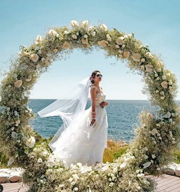 Nusrat, Nusrat wedding, Nusrat Jahan, Nusrat wedding photos, Nikhil Jain, Nusrat Jahan wedding photo, Nusrat Nikhil Jain weddding, Mimi Chakraborty, Mimi Chakraborty Nusrat Jahan, who is Nusrat, who is Nusrat Jahan, Nusrat Jahan wedding inside photos, Nusrat Jahan haldi photos, Nusrat Jahan latest photos