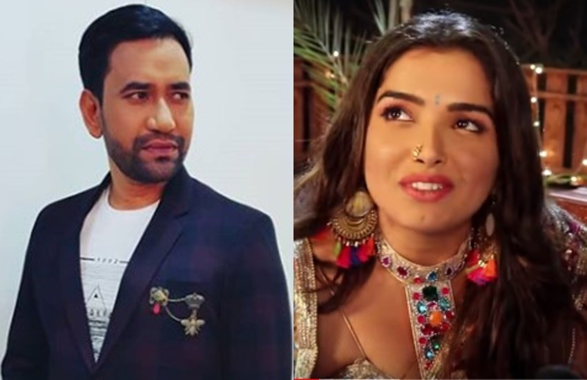 दिनेश लाल यादव और आम्रपाली दुबे। (फोटो सोर्स-सोशल मीडिया)
