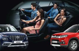 Hyundai Venue to Maruti Brezza and Mahindra XUV300 space comparison, Hyundai Venue vs maruti brezza, Hyundai Venue vs mahindra xuv 300, Hyundai Venue price, Hyundai Venue features, Hyundai Venue mileage