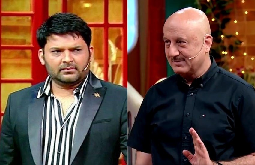 कपिल शर्मा और अनुपम खेर। (फोटो सोर्स- सोशल मीडिया)