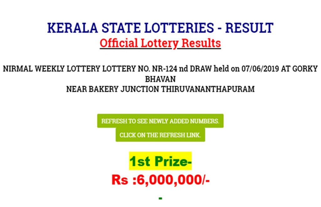 kerala lottery result, kerala lottery result today, kerala lottery results, nirmal lottery, nirmal lottery result, nirmal lottery nr 124 result, kerala lottery result nr 124, kerala lottery result nr 124 today, kerala lottery result today