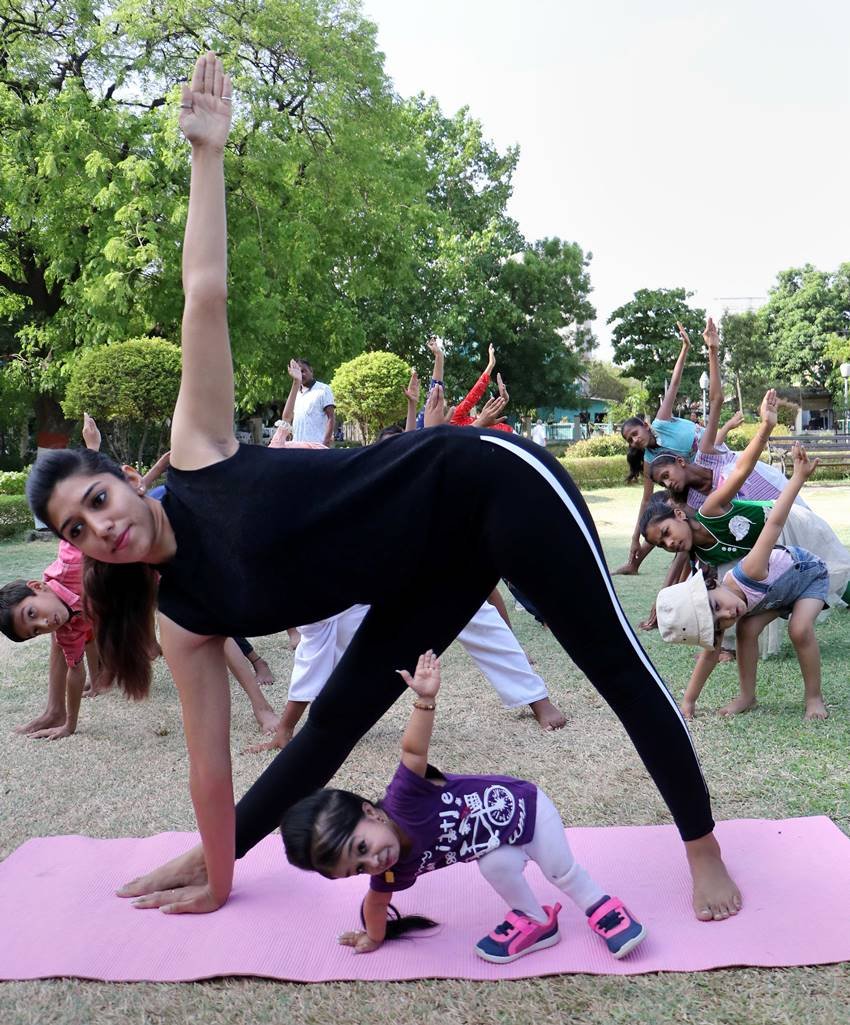 Jyoti Amge,International Day of Yoga,international day of yoga 2019,yoga day theme