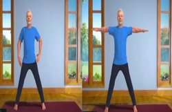 एनिमेटेड VIDEO में त्रिकोणासन करते दिखे पीएम मोदी, जानें क्या है फायदा