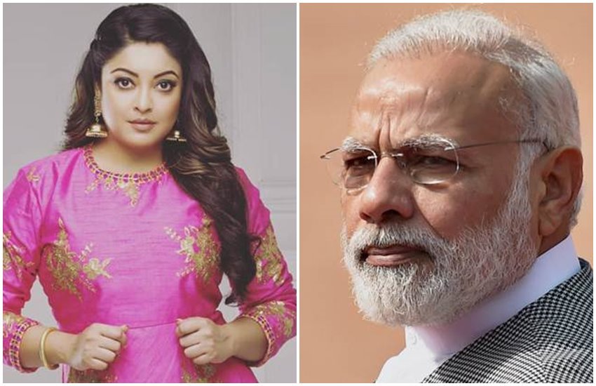 पीएम नरेंद्र मोदी और तनुश्री दत्ता 
(एक्सप्रेस फोटो) 