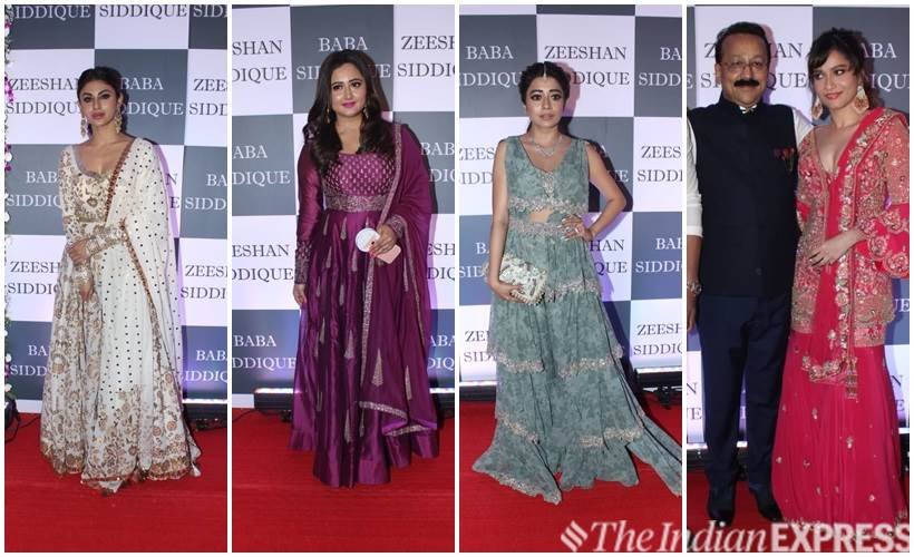Salman khan, SRK, Katrina Kaif, shah rukh khan, srk salman, mouni roy, Urmila Matondkar, Baba Siddique Iftar party, urmila, shahrukh"
