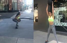 Navya Naveli Nanda, Navya Naveli WorkOut, Navya Naveli Nanda Fitness, Street Workout, नव्या नवेली नंदा, स्ट्रीट वर्कआउट