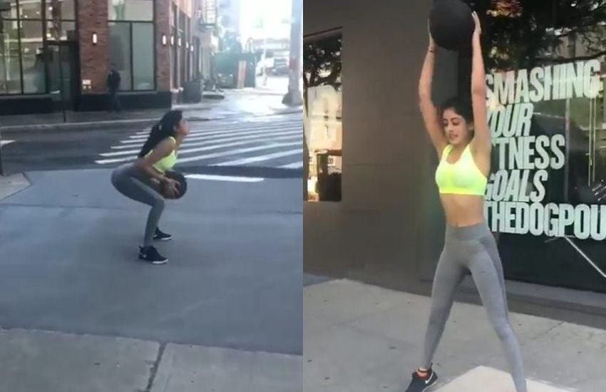Navya Naveli Nanda, Navya Naveli WorkOut, Navya Naveli Nanda Fitness, Street Workout, नव्या नवेली नंदा, स्ट्रीट वर्कआउट