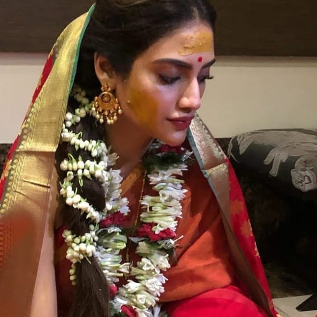 Nusrat Jahan marriage, Nusrat Jahan wedding, Nusrat Jahan haldi picture, Nusrat Jahan fathers day picture, Nusrat Jahan husband name, Nusrat Jahan boyfriend, TMC MP Nusrat Jahan, Mamata Banerjee, nikhil jain, TMC Mp, TMC most youngest MP, bangali actress Nusrat jahana, Nusrat jahan marriage pics